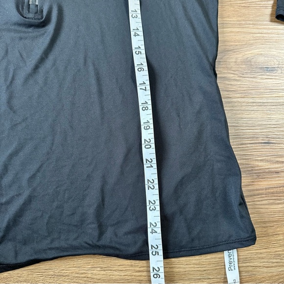 Quince Women Race Day Half-Zip Pullover Performance Running Workout Black Large - Picture 9 of 11